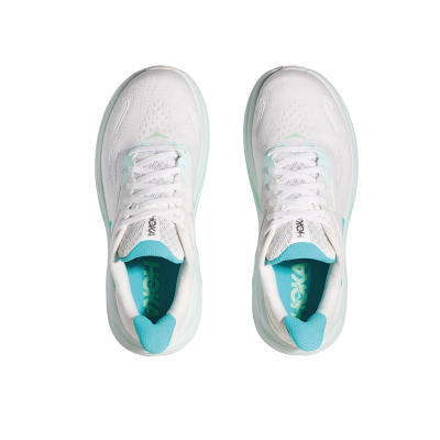 Hoka - Clifton 10 Branco/Azul (Mulher)