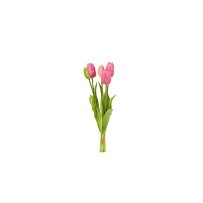 MOLHO DE TULIPAS ROSA ESCURO 40CM