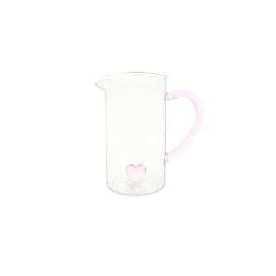 JARRO VIDRO CORAÇÃO 1200 ML