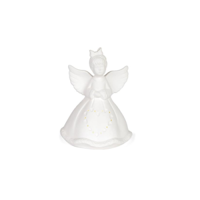 ANJO COM LED PORCELANA 15 CM