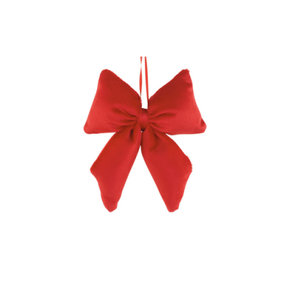 LAÇO VERMELHO VELUDO 12X15 CM
