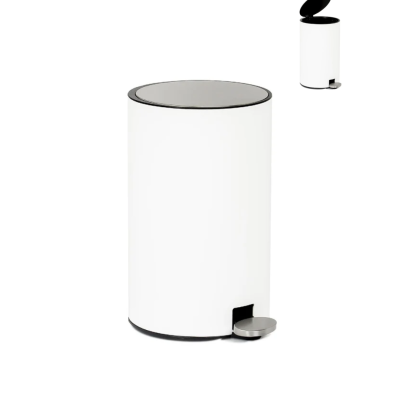 Cesto do Lixo Branco 12 L