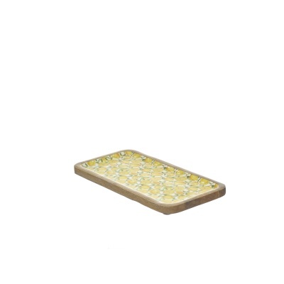 TABULEIRO MADEIRA LIMÕES 30x15x2 CM