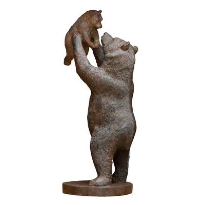 Bear holding Baby 31 cm