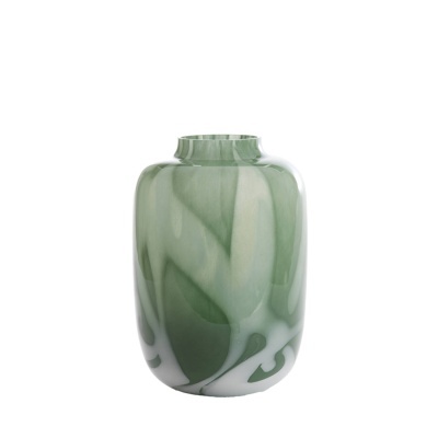 Vaso 24x34 cm Kobala glass green cream