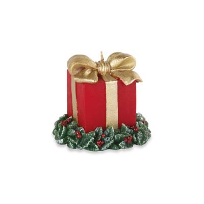 VELA PRENDA DE NATAL 13X11 CM