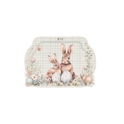 INDIVIDUAL EM VINIL COELHO PEPEN 49X35 CM