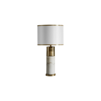 Candeeiro Mármore Art Déco — 79 cm