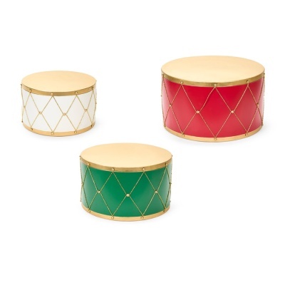 CONJUNTO 3 TAMBORES DECOR 50/60/70 CM