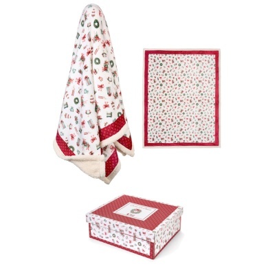 MANTA COM CAIXA STORIA 130X160 CM