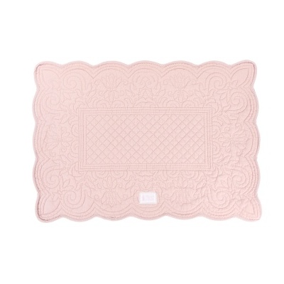 PAR DE INDIVIDUAIS ROSA 33x50 CM