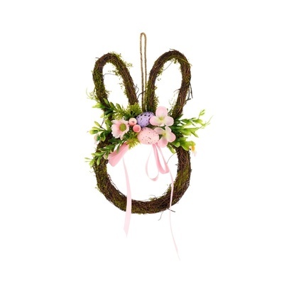 GUIRLANDA COELHO 25X19X6 CM