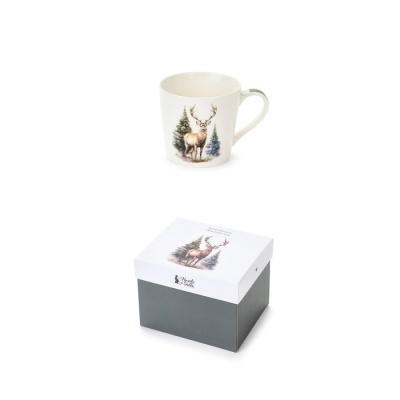 CANECA COM CAIXA BOSQUE ENCANTADO 400 ML