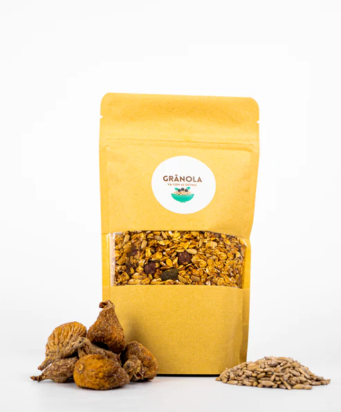 Granola de Figo - Grãnola vai com as outras