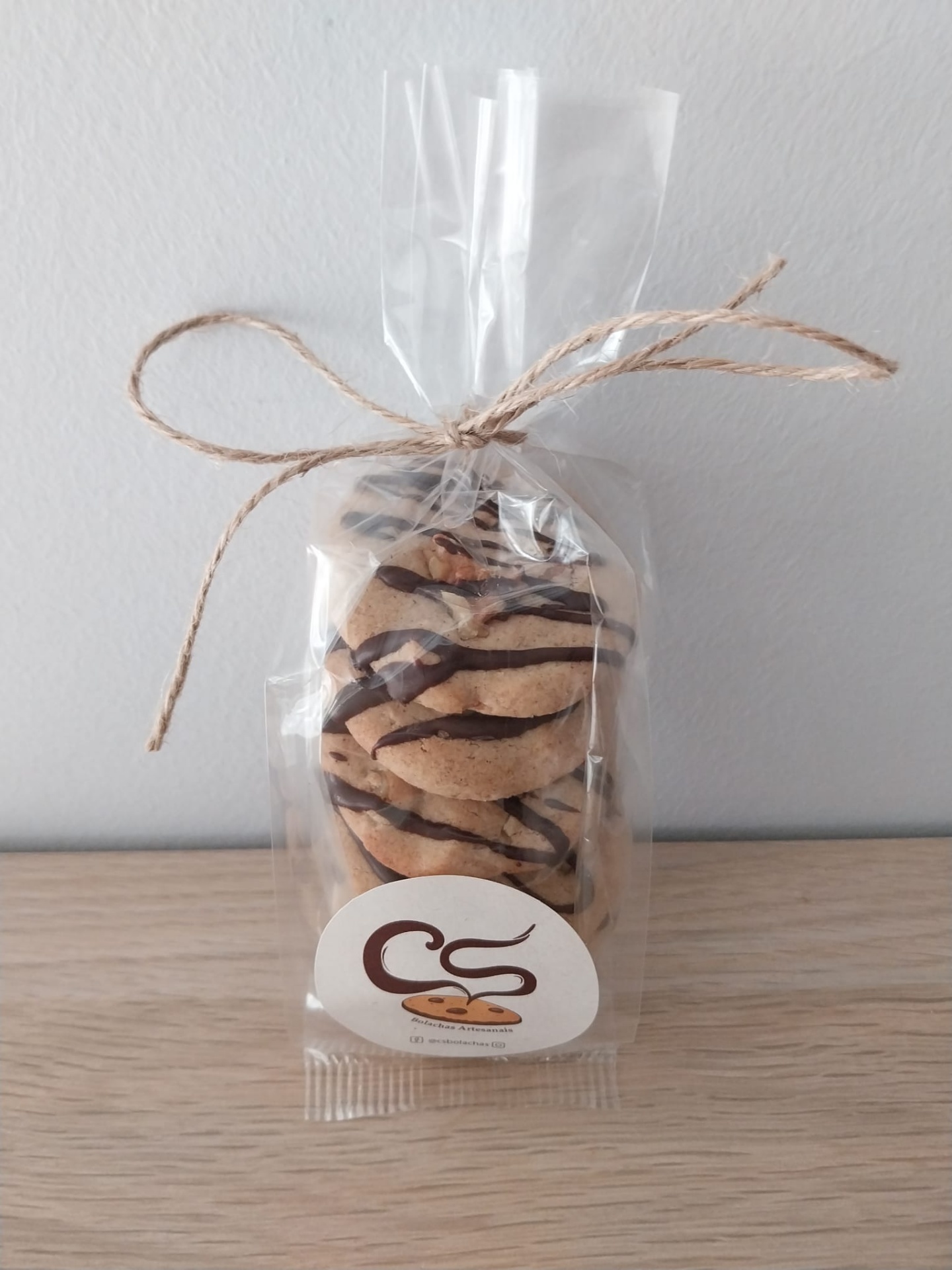 Bolachas artesanais simples de canela e noz-CS Bolachas (Por Encomenda - Contacte-nos)