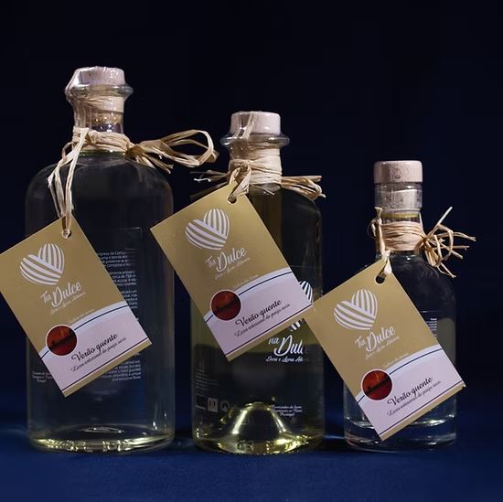 Tia Dulce - Licor artesanal de Poejo seco​ (Verão Quente) 20cl