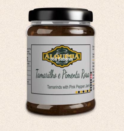 Doce de Tamarilho com Pimenta Rosa (212ml) - Alquimia dos Sabores