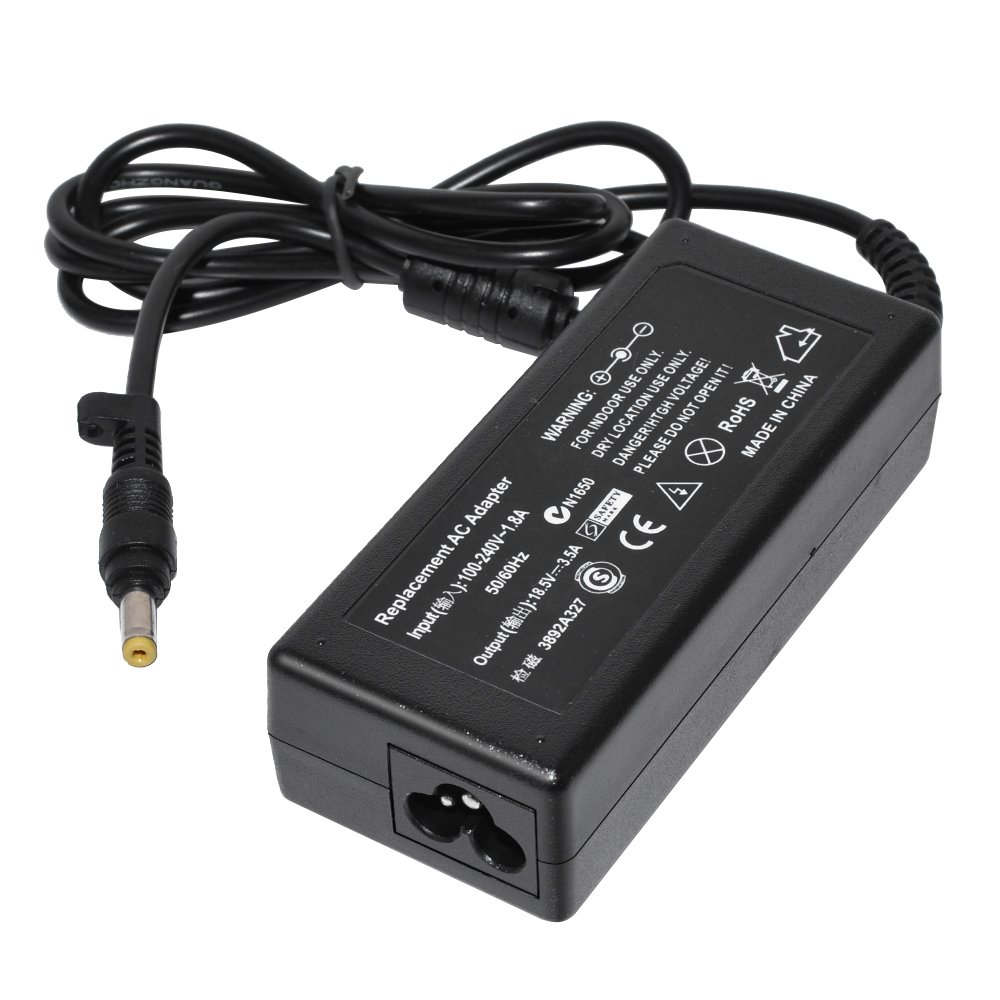 Alimentatore Caricabatterie XITAIAN 18.5V 3.5A 65W Con Connettore 4.8x1.7mm Per HP Compaq Pavilion Serie 500 600 610 620 630 640 650