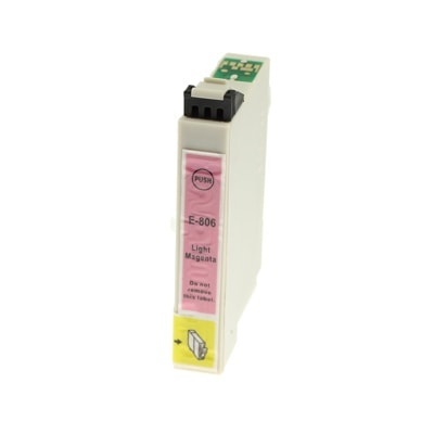 Tinteiro Epson Compatível T0806 / T0796 - Magenta Claro