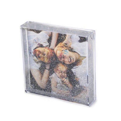 Pisa Papeis / SQUARE com Glitter para 1 Fotografia