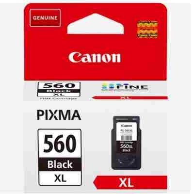 Tinteiro Canon PG-560 XL Original Preto (3712C006)