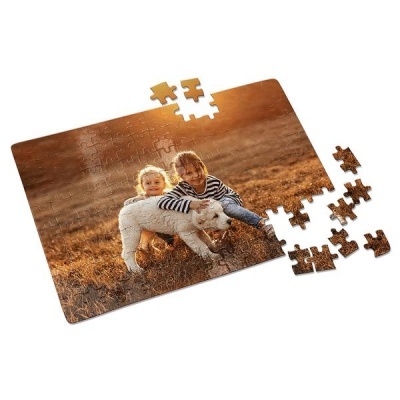Puzzle A4 com 120 peças,