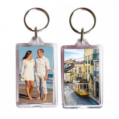 Porta Chaves Rectangular Dupla Face para Fotografia