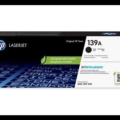 Toner HP Laserjet Original 139A Preto (W1390A)