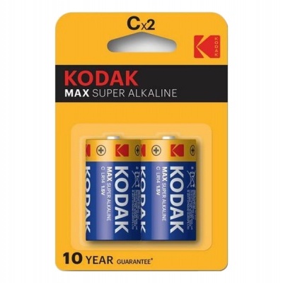 Blister 2 Pilhas Alcalinas C LR14