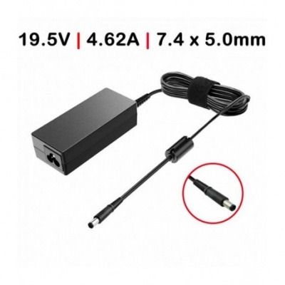 Transf. para DELL 19.5V 4.62A 90W 7.4x5mm