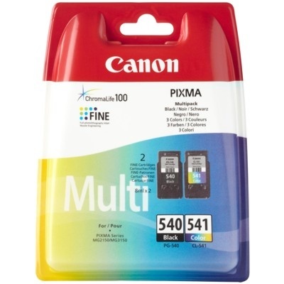 Conjunto 2 Tinteiros Canon PG-540 + CL-541 Original