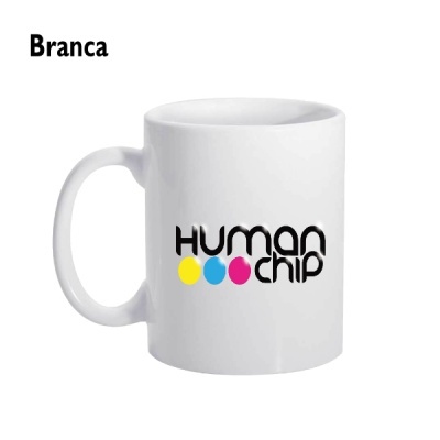 Caneca cerâmica simples personalizada