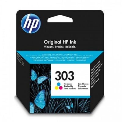 Tinteiro HP 303 Tricolor Original (T6N01AE)