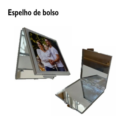 Espelho de Bolso Personalizavel