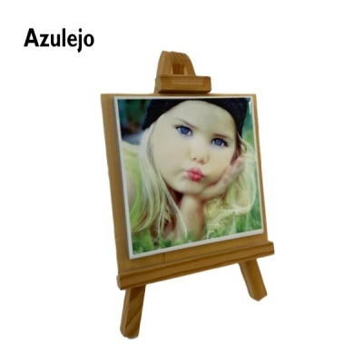 Azulejo c/TRIPÉ impresso 10x10cm