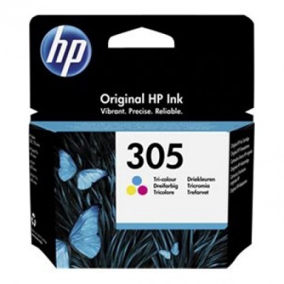 Tinteiro HP 305 Original Tricolor (3YM60AE)