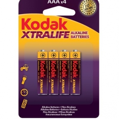 Blister 4 Pilhas Alcalinas 1,5V LR06 AAA