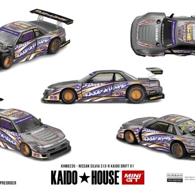 MINI GT NISSAN SILVIA S13-R KAIDO DRIFT V1 KHMG235