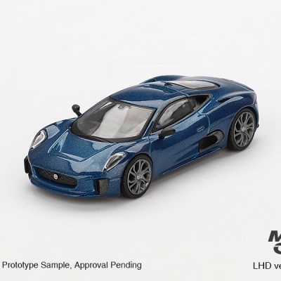 MINI GT JAGUAR C-X75 BLUE MGT00884-L
