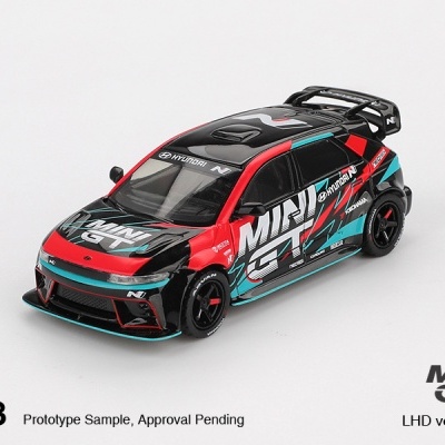 MINI GT HYUNDAI IONIQ 5N MINI GT RS-01T 2025 TOKYO AUTO SALON MGT01098-L