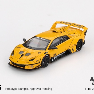 MINI GT LB-SILHOUETTE WORKS MURCIELAGO GT EVO YELLOW  MGT01135-L