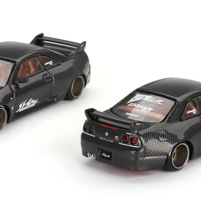 MINI GT NISSAN SKYLINE GT-R (R33) ACTIVE CARBON R 1995 - KHMG116