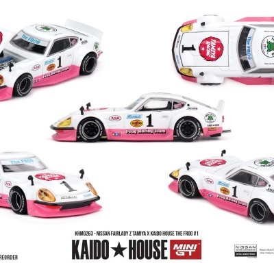MINI GT NISSAN FAIRLADY Z TAMIYA X KAIDO HOUSE "THE FROG" V1 KHMG263