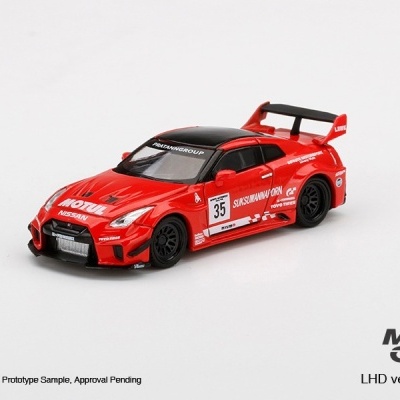MINI GT LB-SILHOUETTE WORKS GT NISSAN 35GT-RR VER.1 INFINITE MOTORSPORT MOTUL  MGT00311-R