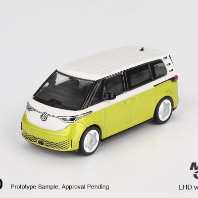 MINI GT VOLKSWAGEN ID.BUZZ CANDY WHITE / POMELO YELLOW MGT01110-L