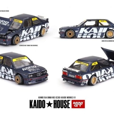 MINI GT BMW M3 (E30) KAIDO WORKS V1 KHMG154
