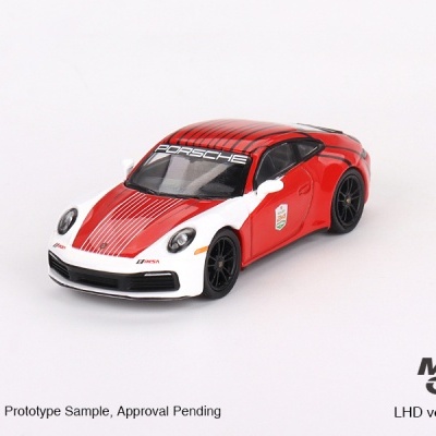 MINI GT PORSCHE 911 (992) CARRERA S SAFETY CAR  2023 IMSA DAYTONA 24HR. MGT00699-L