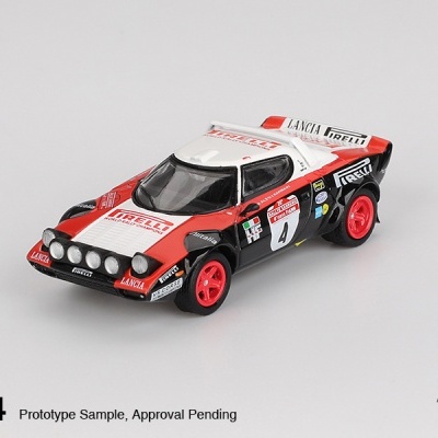 MINI GT LANCIA STRATOS HF #4 1978 RALLY SANREMO WINNER MGT01084-L