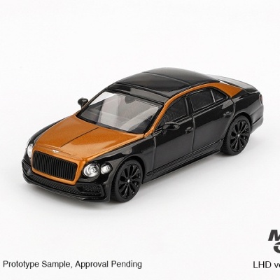 MINI GT BENTLEY FLYING SPUR ORANGE FLAME / ONYX MGT00991-L