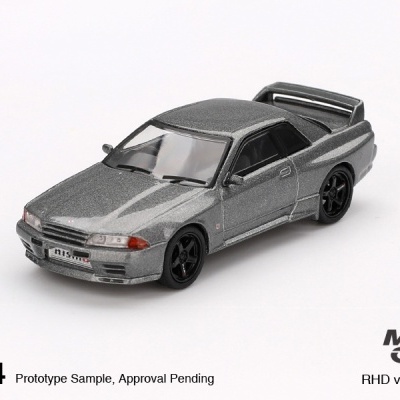 MINI GT NISSAN SKYLINE GT-R  (NISMO BNR32 CRS VERSION) DARK METAL GRAY MGT01024-R
